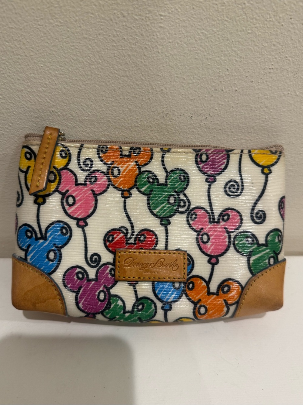 Dooney & Bourke Disney Mickey Balloons cosmetic pouch Bag